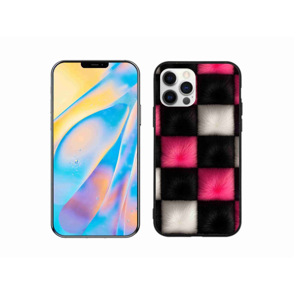 Gélový kryt mmCase na iPhone 12 Pro - abstraktný motív 44