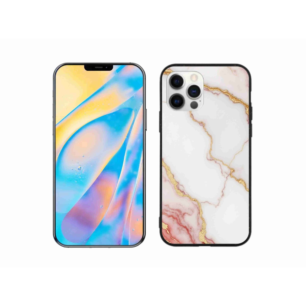 Gélový kryt mmCase na iPhone 12 Pro - abstraktný motív 53
