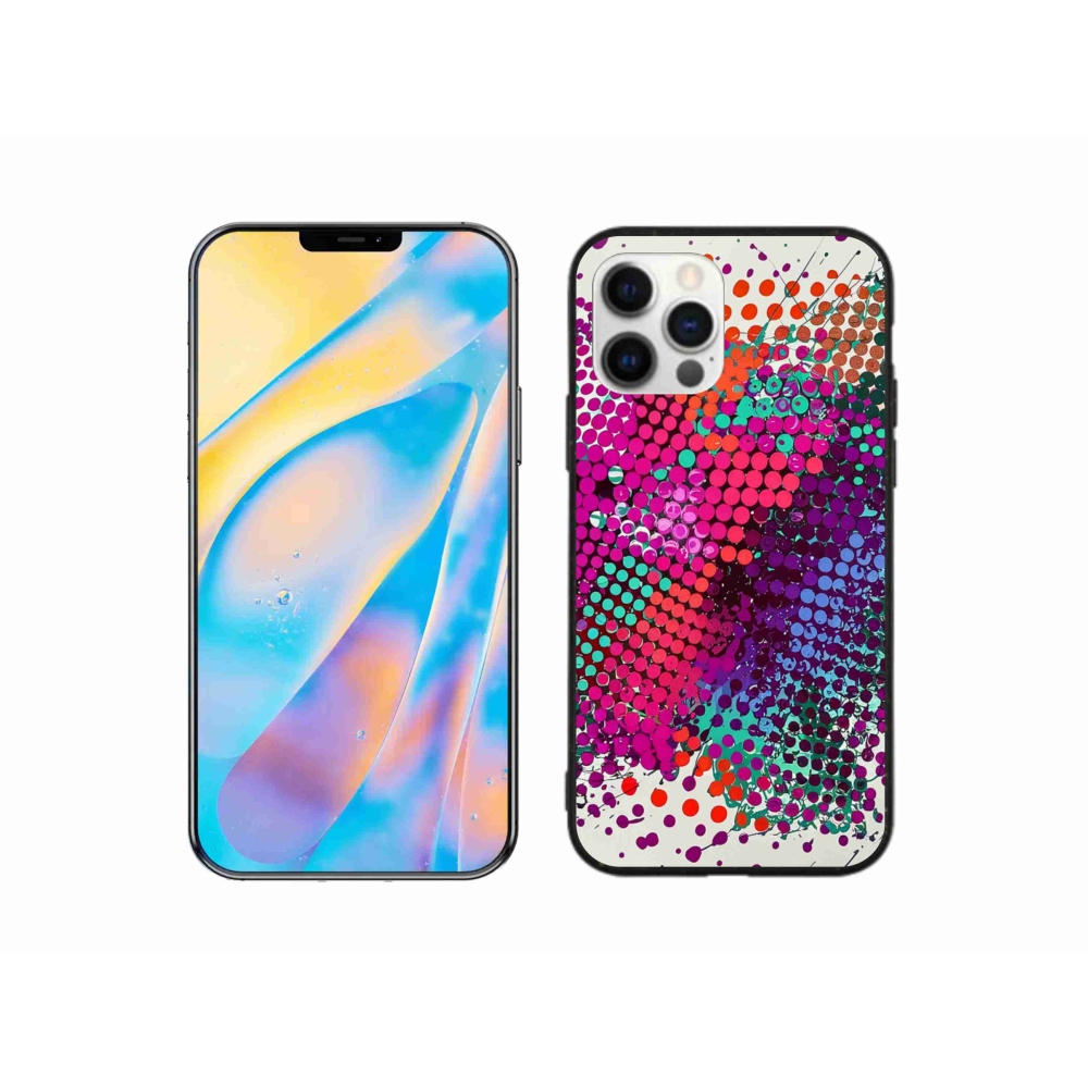 Gélový kryt mmCase na iPhone 12 Pro - abstraktný motív 65