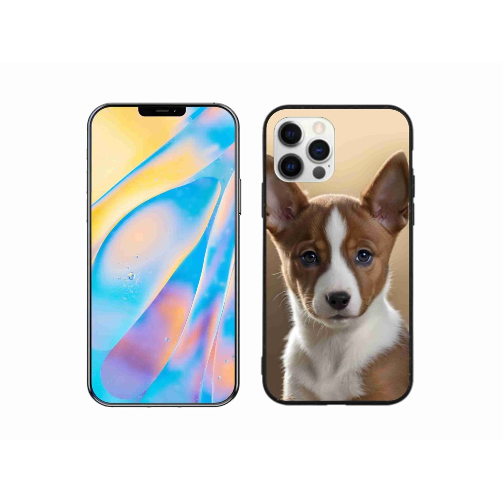 Gélový kryt mmCase na iPhone 12 Pro - basenji