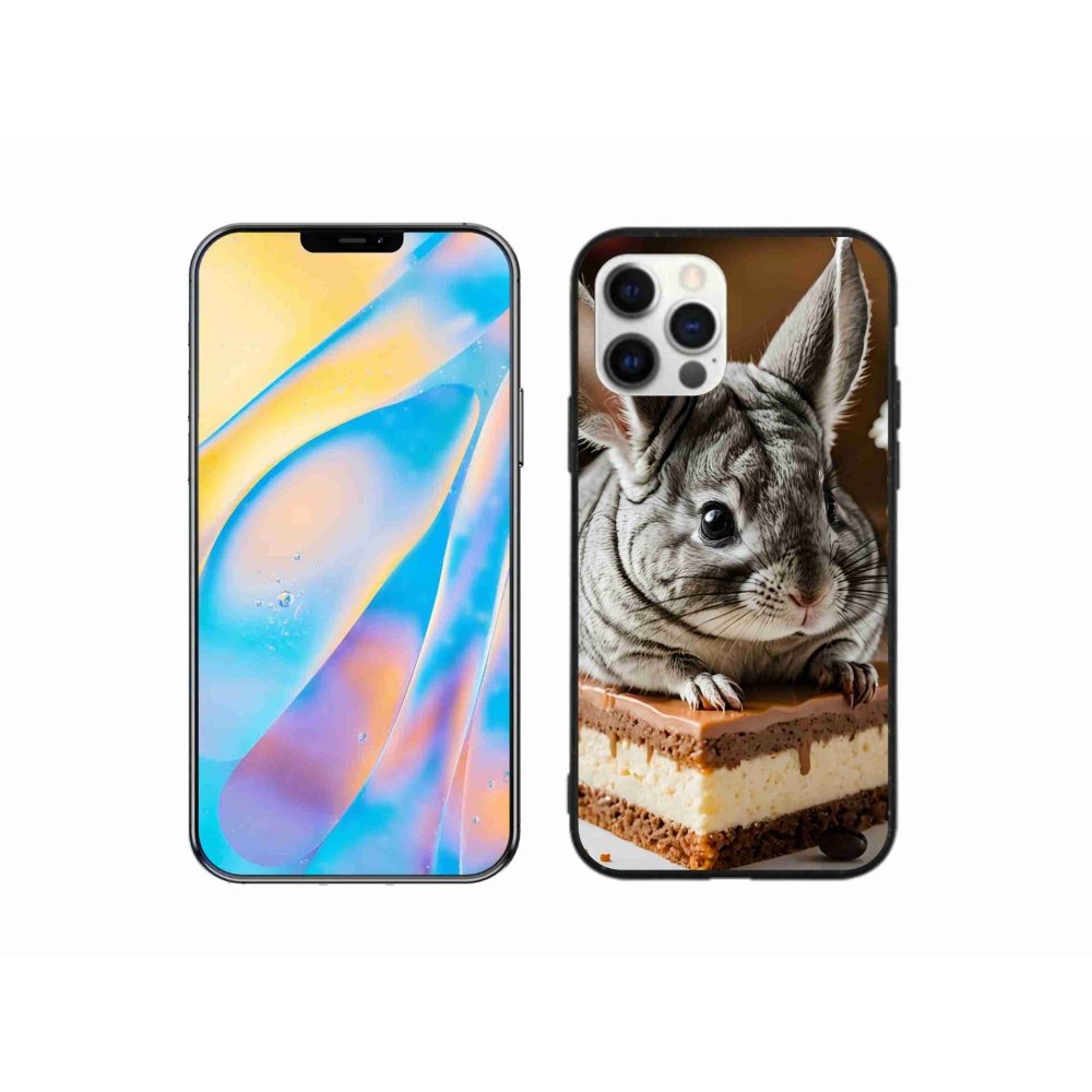 Gélový kryt mmCase na iPhone 12 Pro - činčila