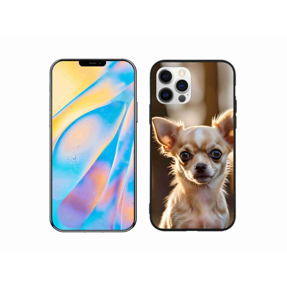 Gélový kryt mmCase na iPhone 12 Pro - čivava 6