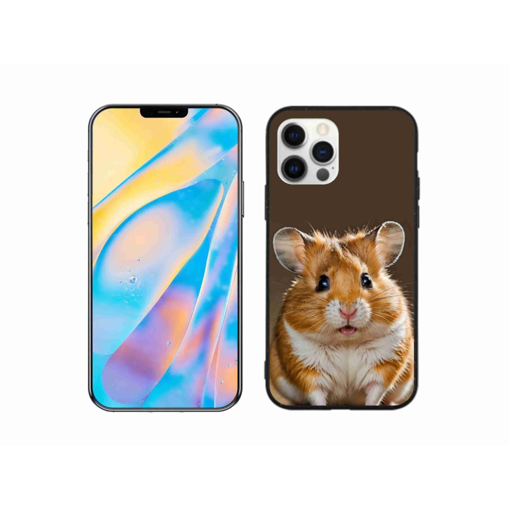 Gélový kryt mmCase na iPhone 12 Pro - škrečok