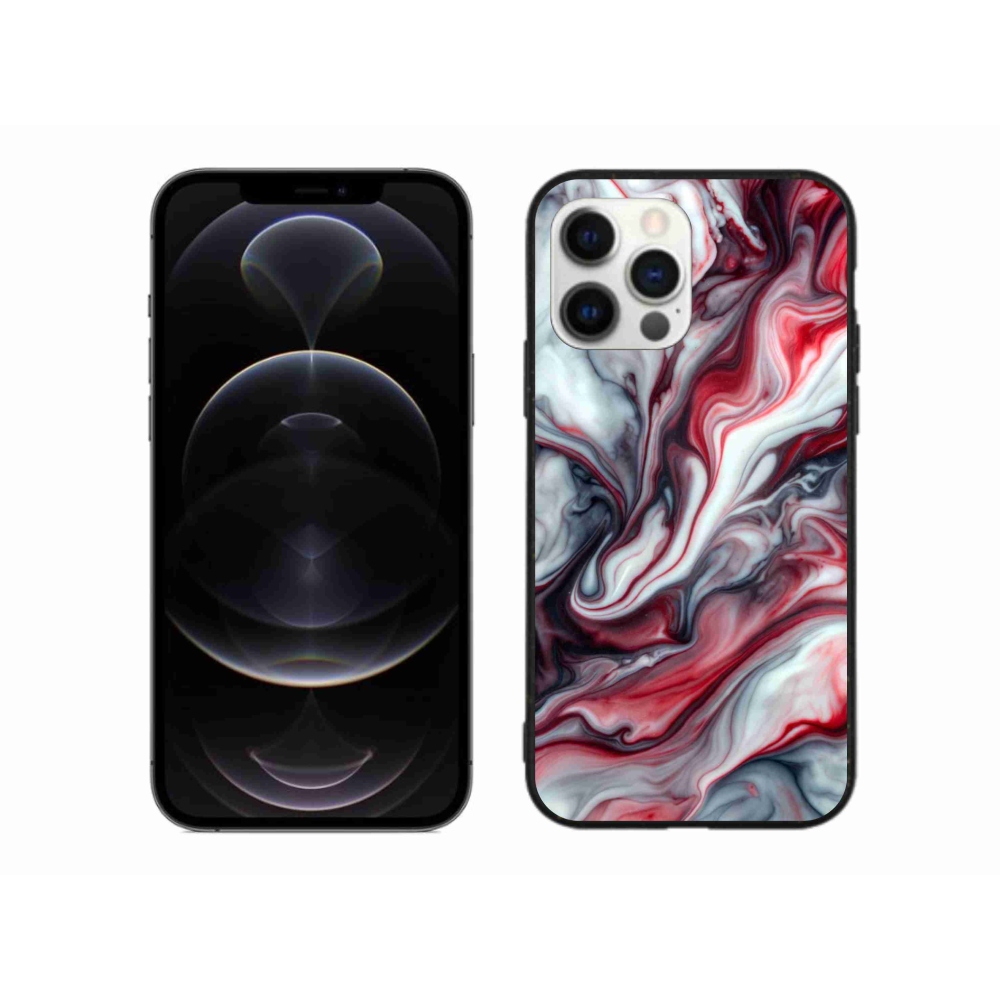 Gélový kryt mmCase na iPhone 12 Pro Max - abstraktný motív 37