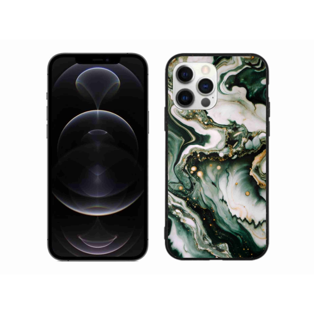 Gélový kryt mmCase na iPhone 12 Pro Max - abstraktný motív 38