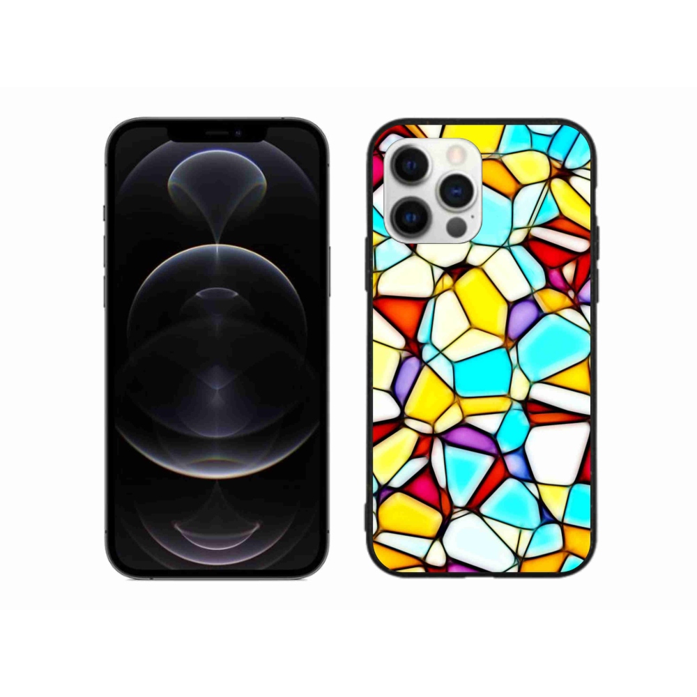 Gélový kryt mmCase na iPhone 12 Pro Max - abstraktný motív 40
