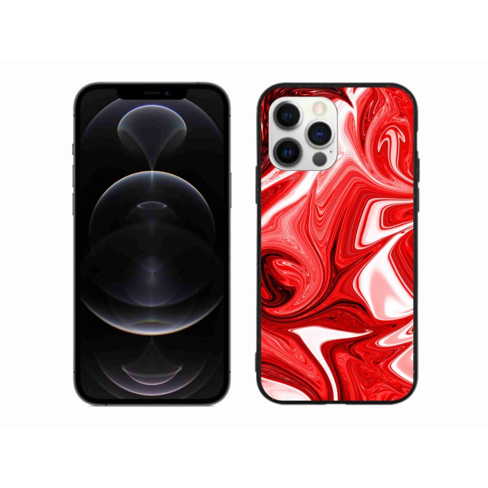Gélový kryt mmCase na iPhone 12 Pro Max - abstraktný motív 43