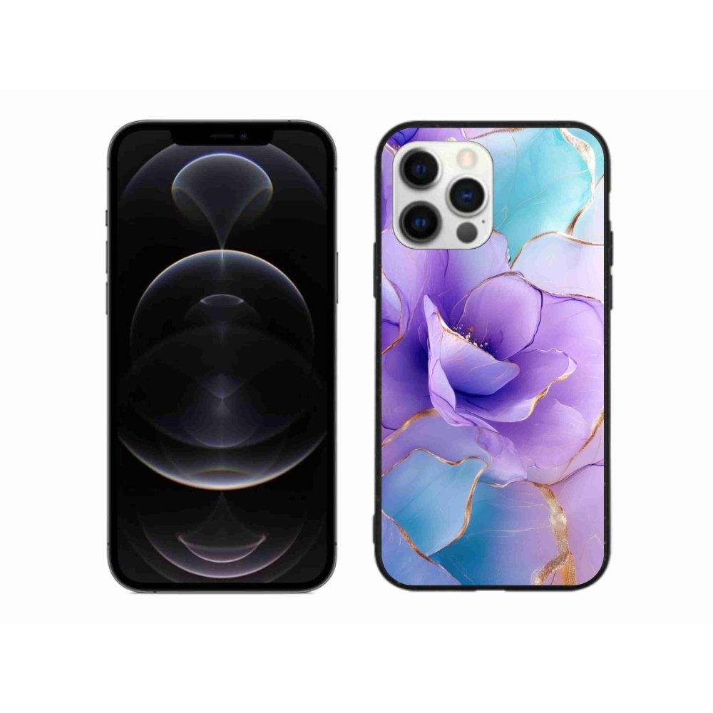 Gélový kryt mmCase na iPhone 12 Pro Max - abstraktný motív 52