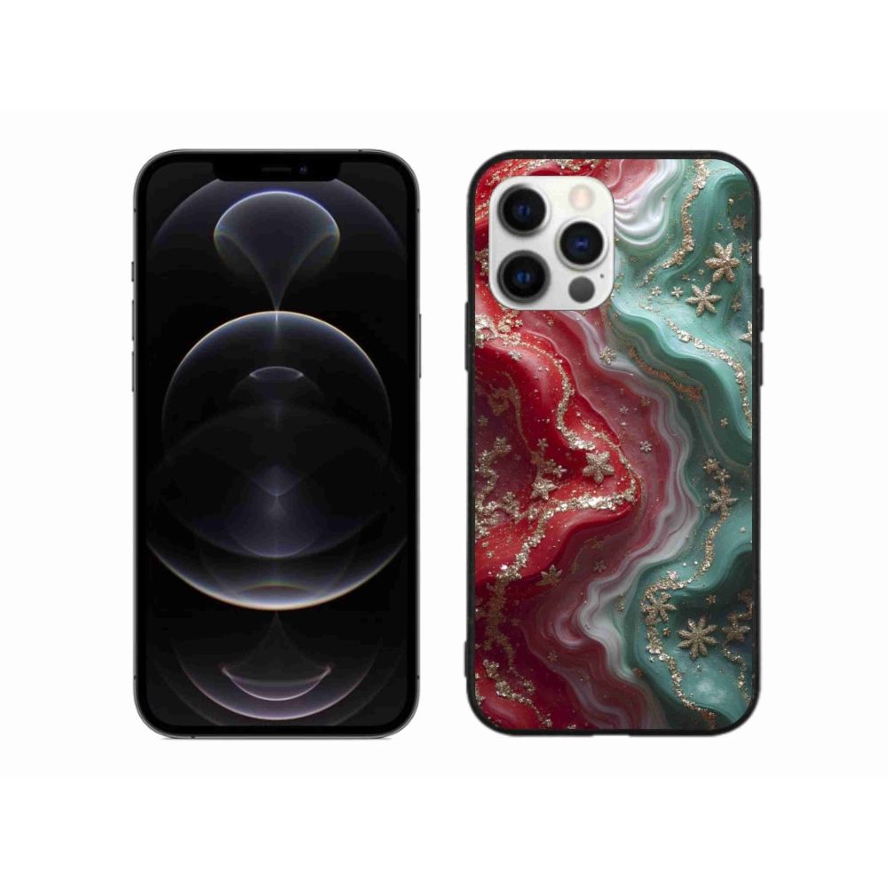 Gélový kryt mmCase na iPhone 12 Pro Max - abstraktný motív 54