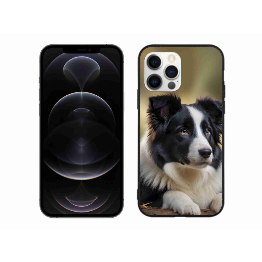 Gélový kryt mmCase na iPhone 12 Pro Max - border kólia 2