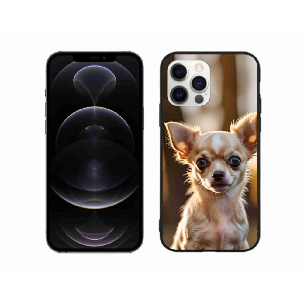 Gélový kryt mmCase na iPhone 12 Pro Max - čivava 6