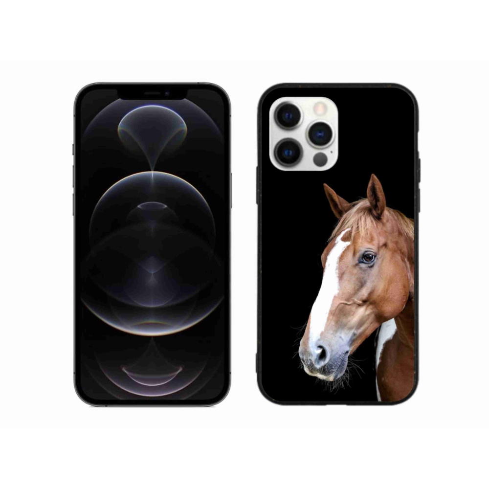 Gélový kryt mmCase na iPhone 12 Pro Max - hnedý kôň 3