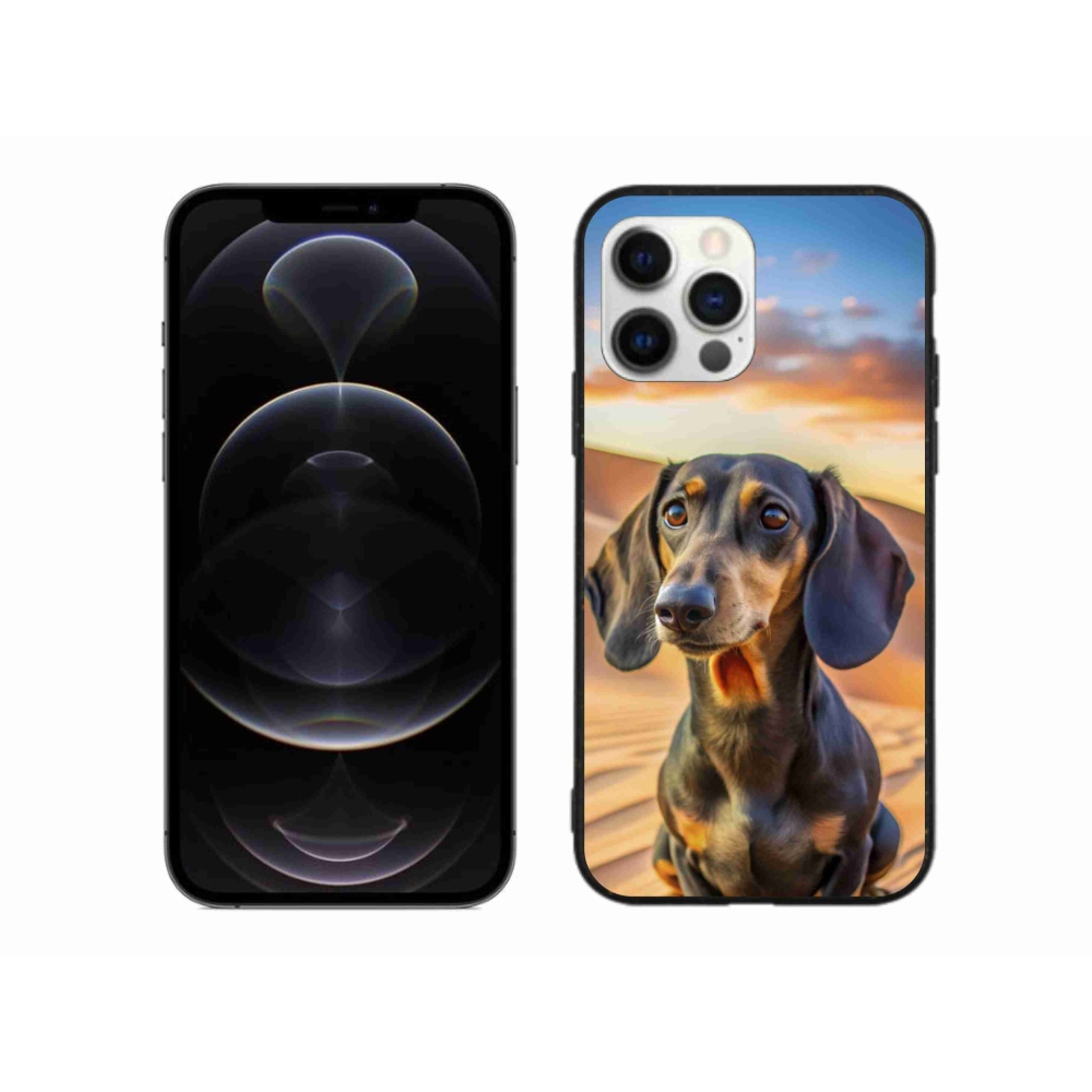 Gélový kryt mmCase na iPhone 12 Pro Max - jazvečík 3