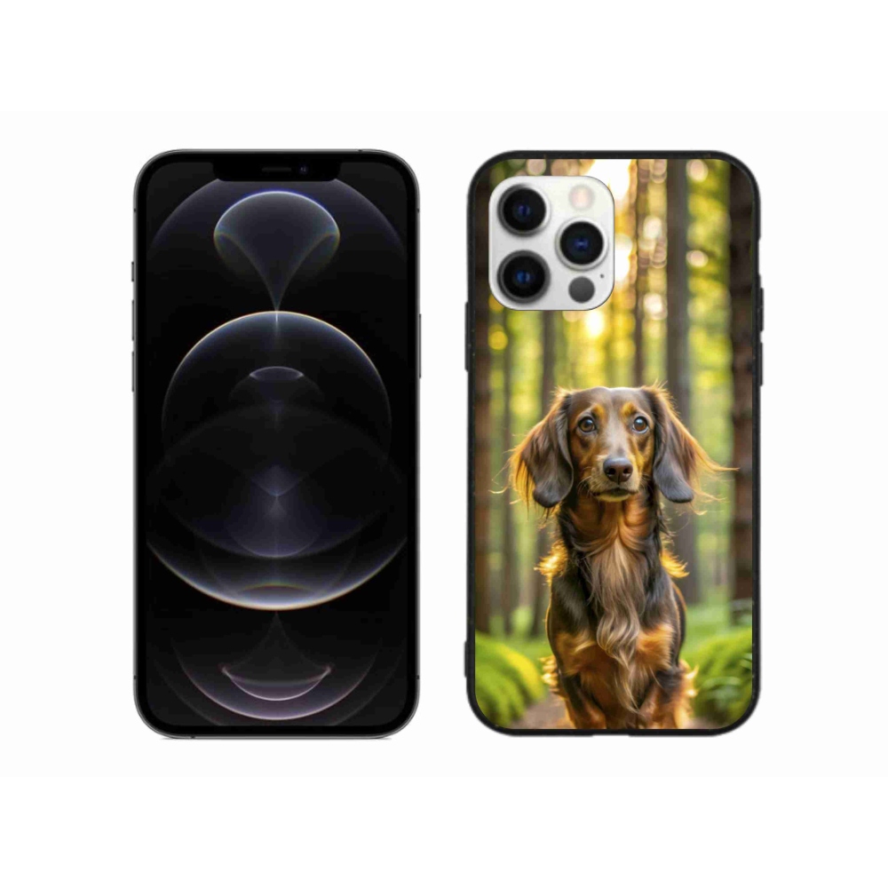 Gélový kryt mmCase na iPhone 12 Pro Max - jazvečík 4