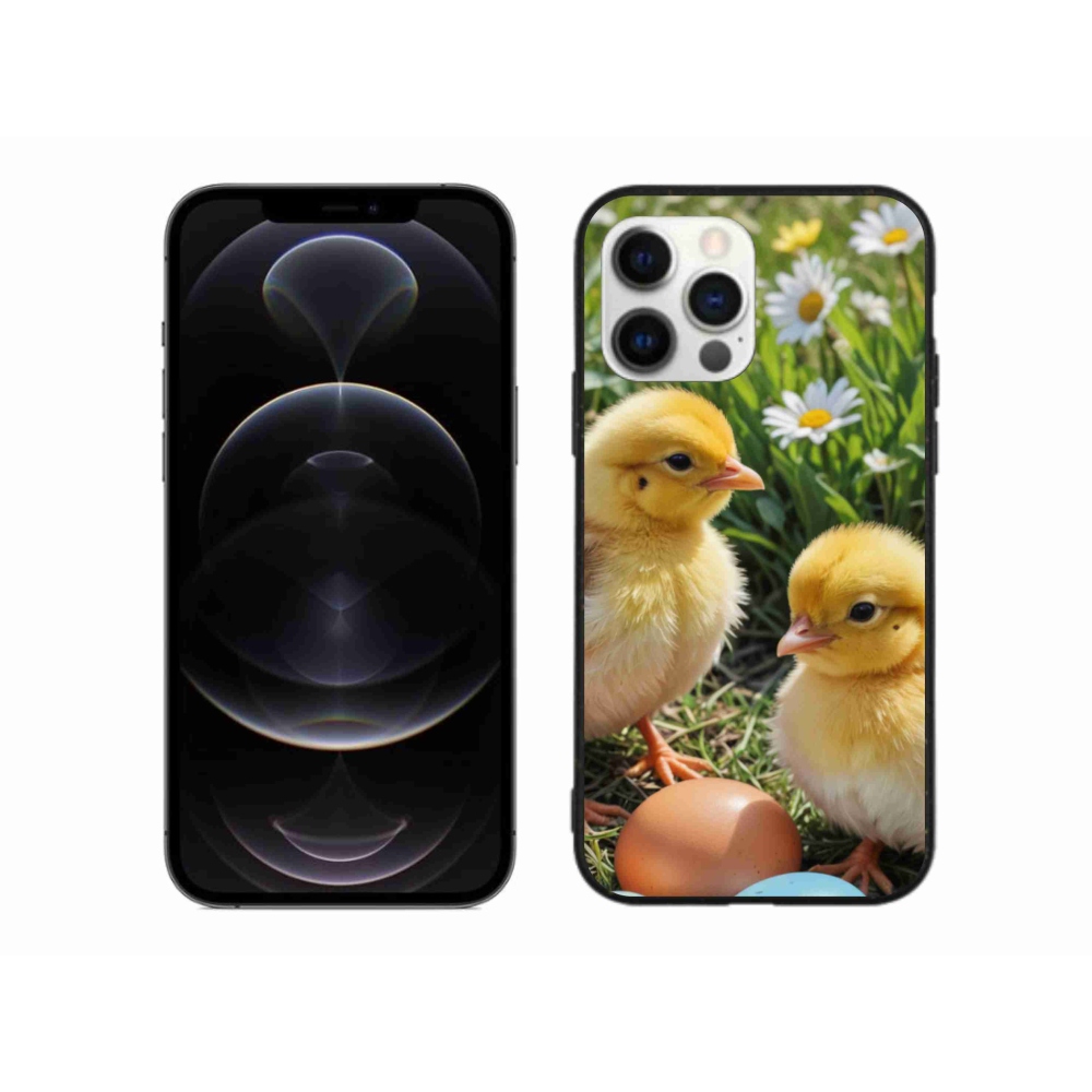 Gélový kryt mmCase na iPhone 12 Pro Max - kuriatka