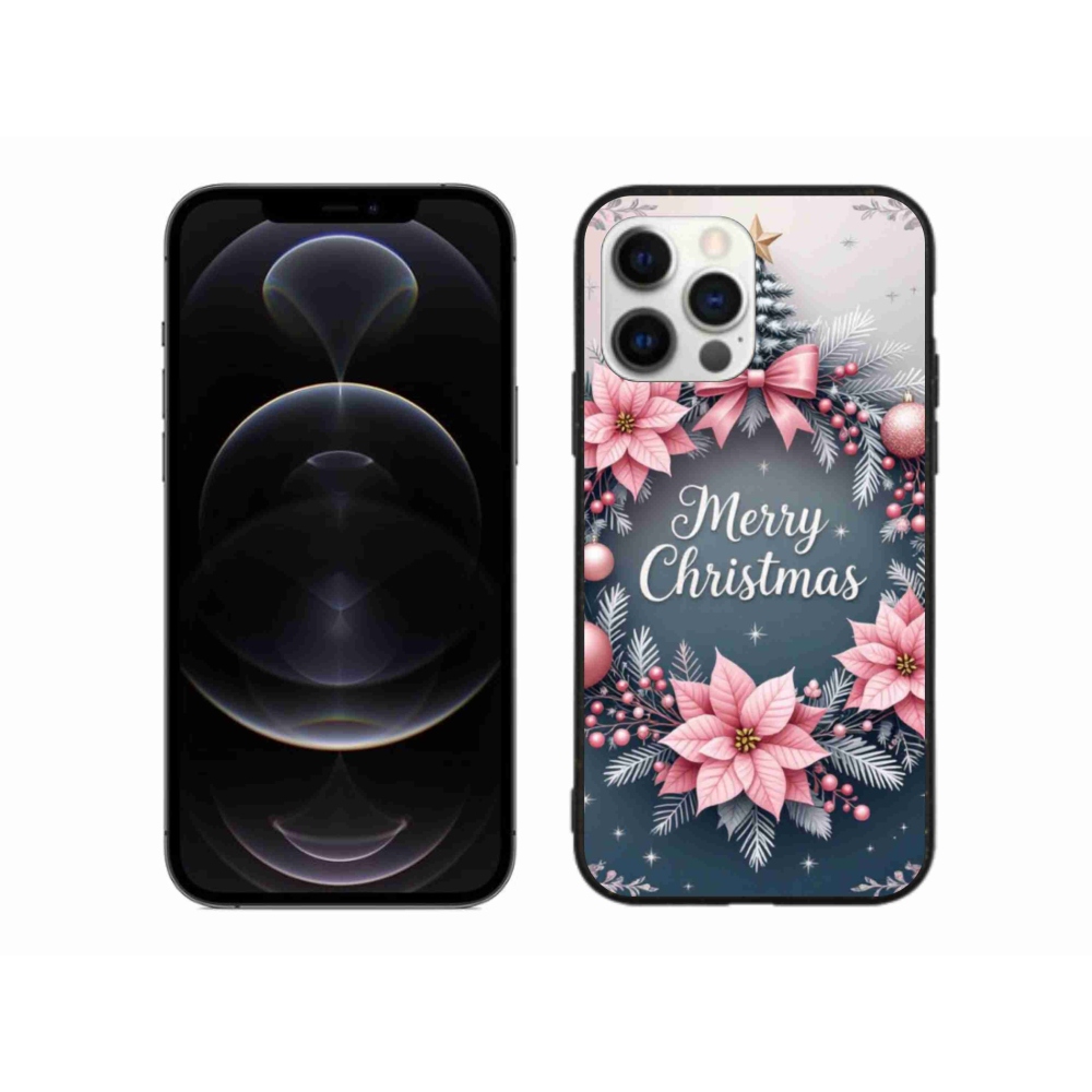 Gélový kryt mmCase na iPhone 12 Pro Max - merry christmas