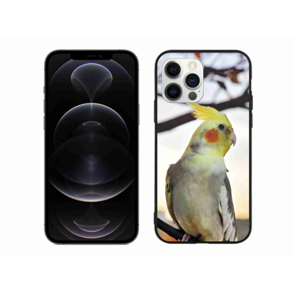 Gélový kryt mmCase na iPhone 12 Pro Max - papagáj korela