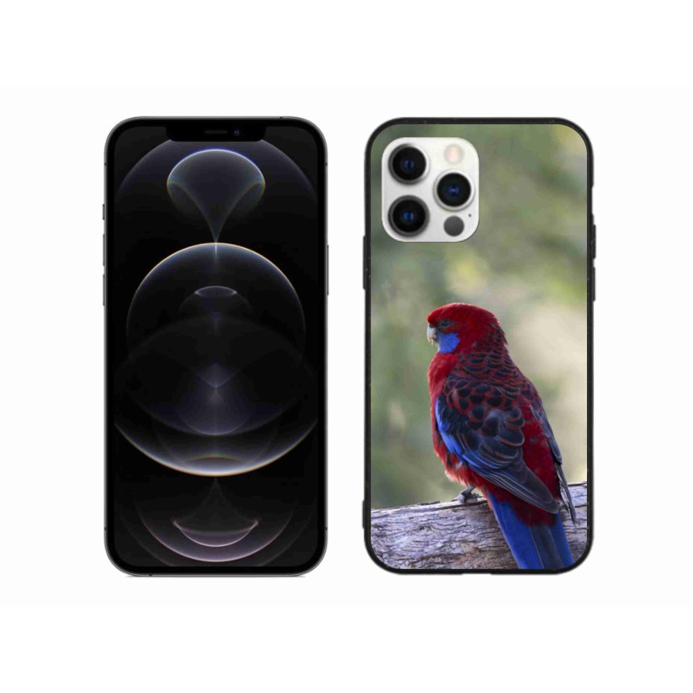 Gélový kryt mmCase na iPhone 12 Pro Max - papagáj rosela