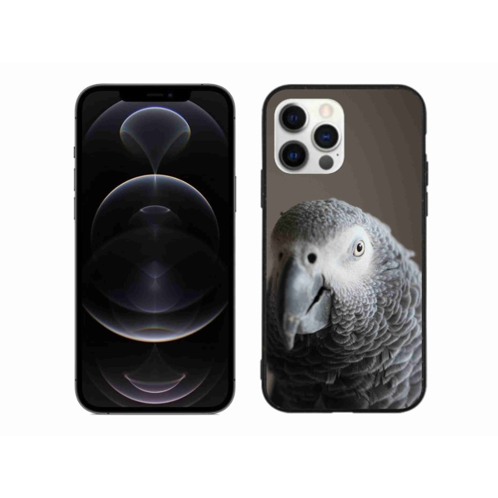 Gélový kryt mmCase na iPhone 12 Pro Max - papagáj žako 2