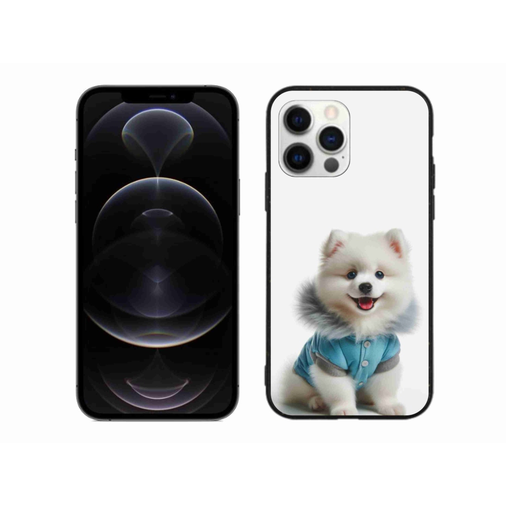 Gélový kryt mmCase na iPhone 12 Pro Max - pomeranian