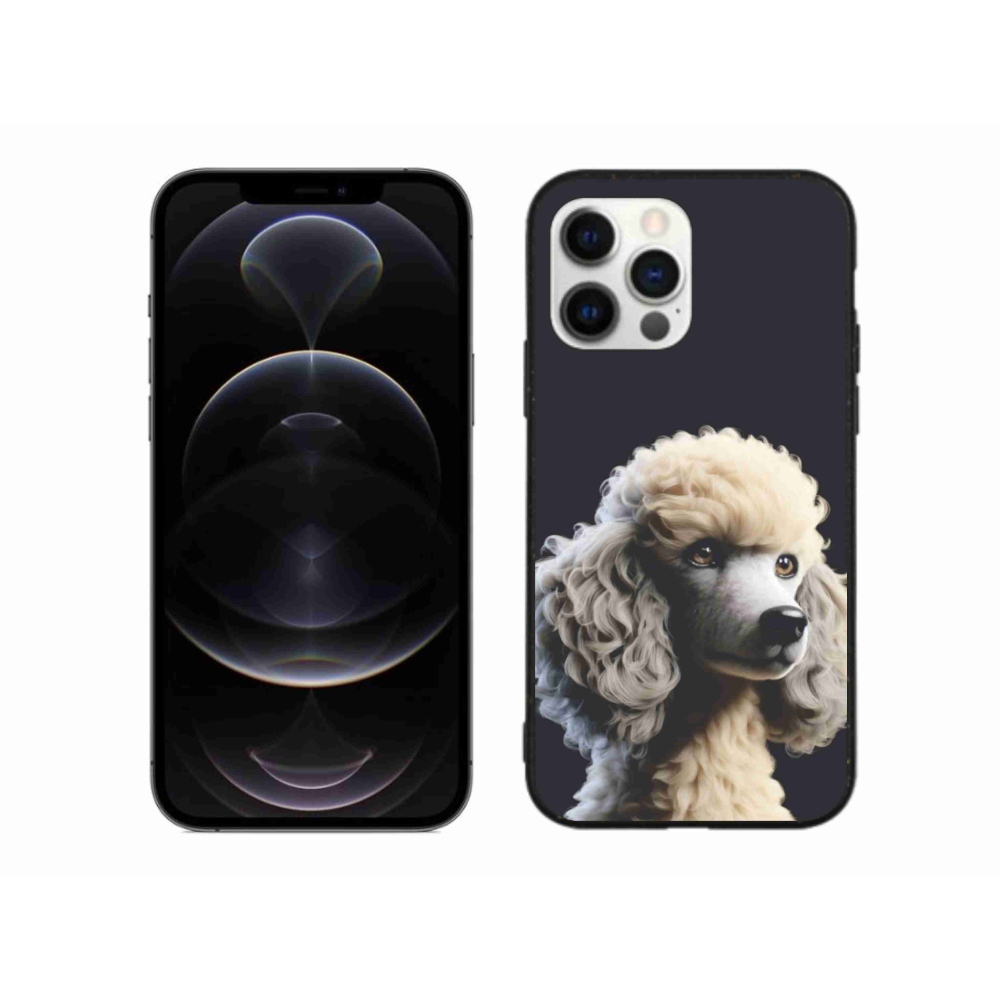 Gélový kryt mmCase na iPhone 12 Pro Max - pudel