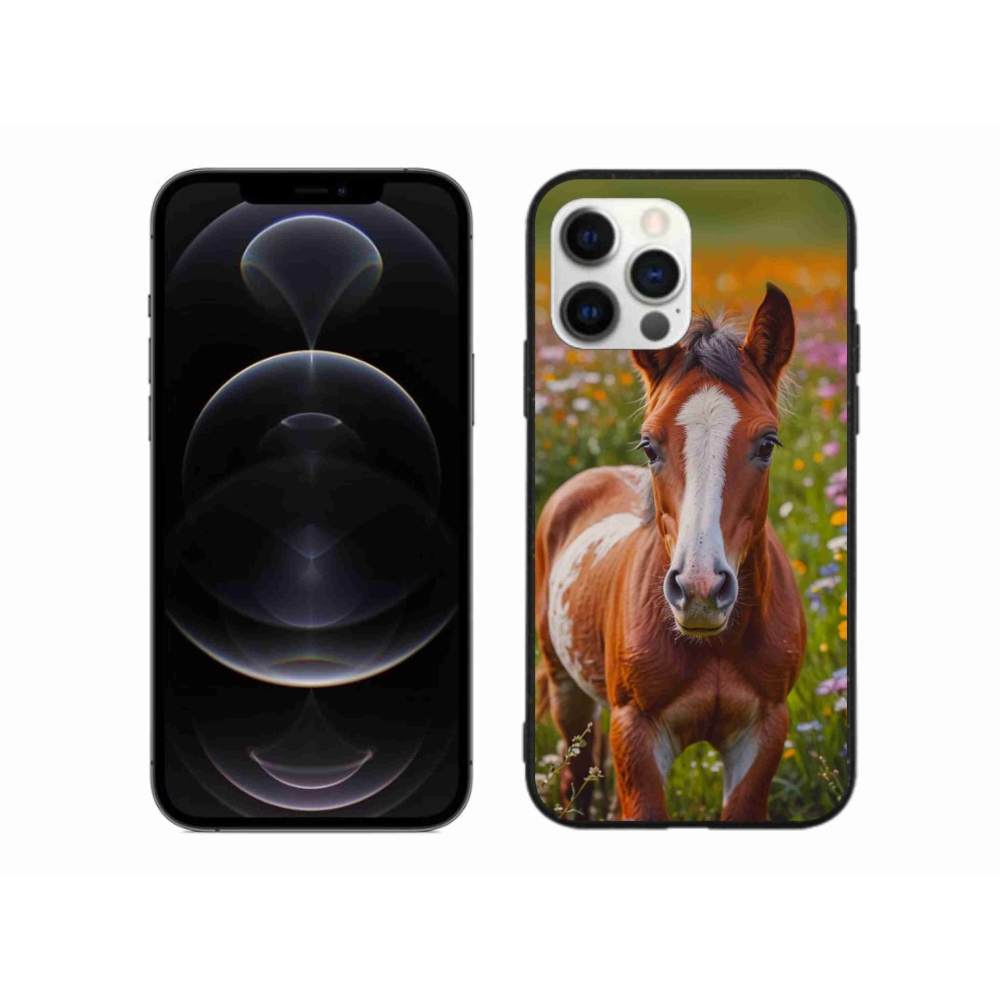 Gélový kryt mmCase na iPhone 12 Pro Max - roztomilé žriebä