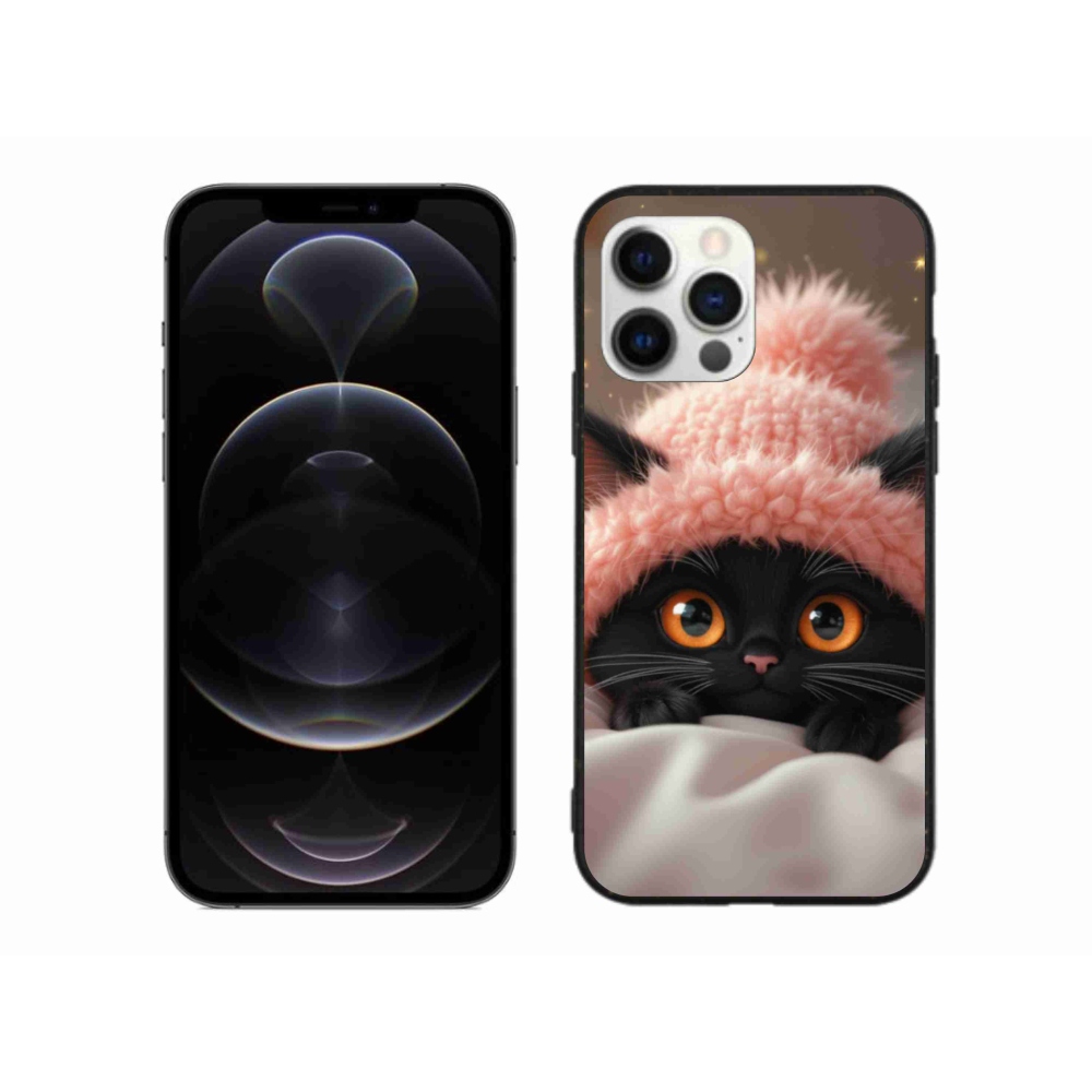 Gélový kryt mmCase na iPhone 12 Pro Max - roztomilé mačiatko 7