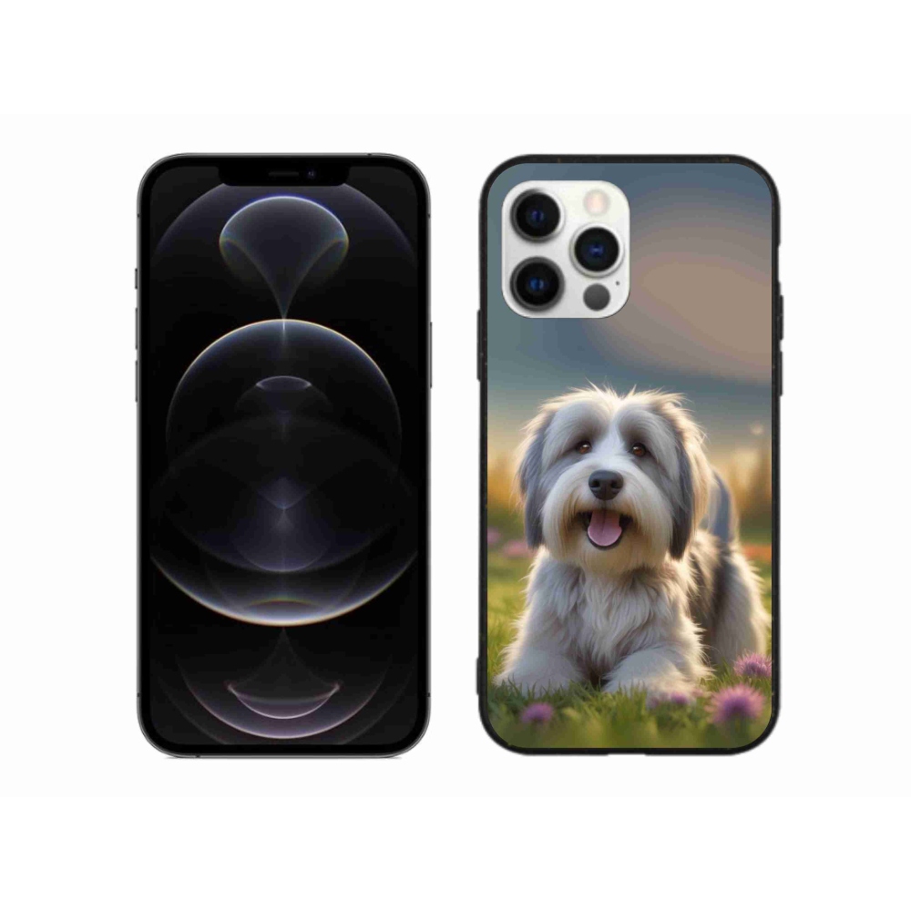 Gélový kryt mmCase na iPhone 12 Pro Max - roztomilý havanský psík