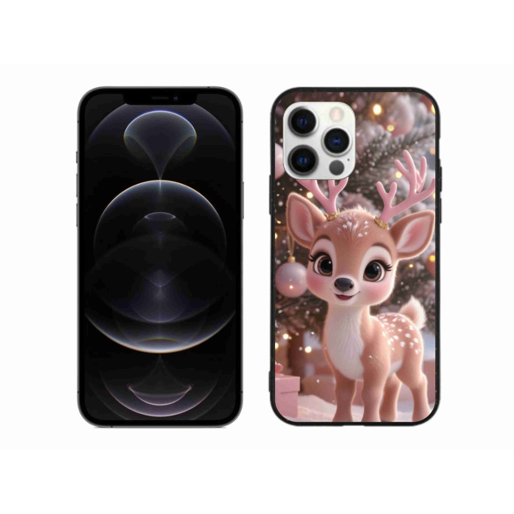 Gélový kryt mmCase na iPhone 12 Pro Max - roztomilý sob