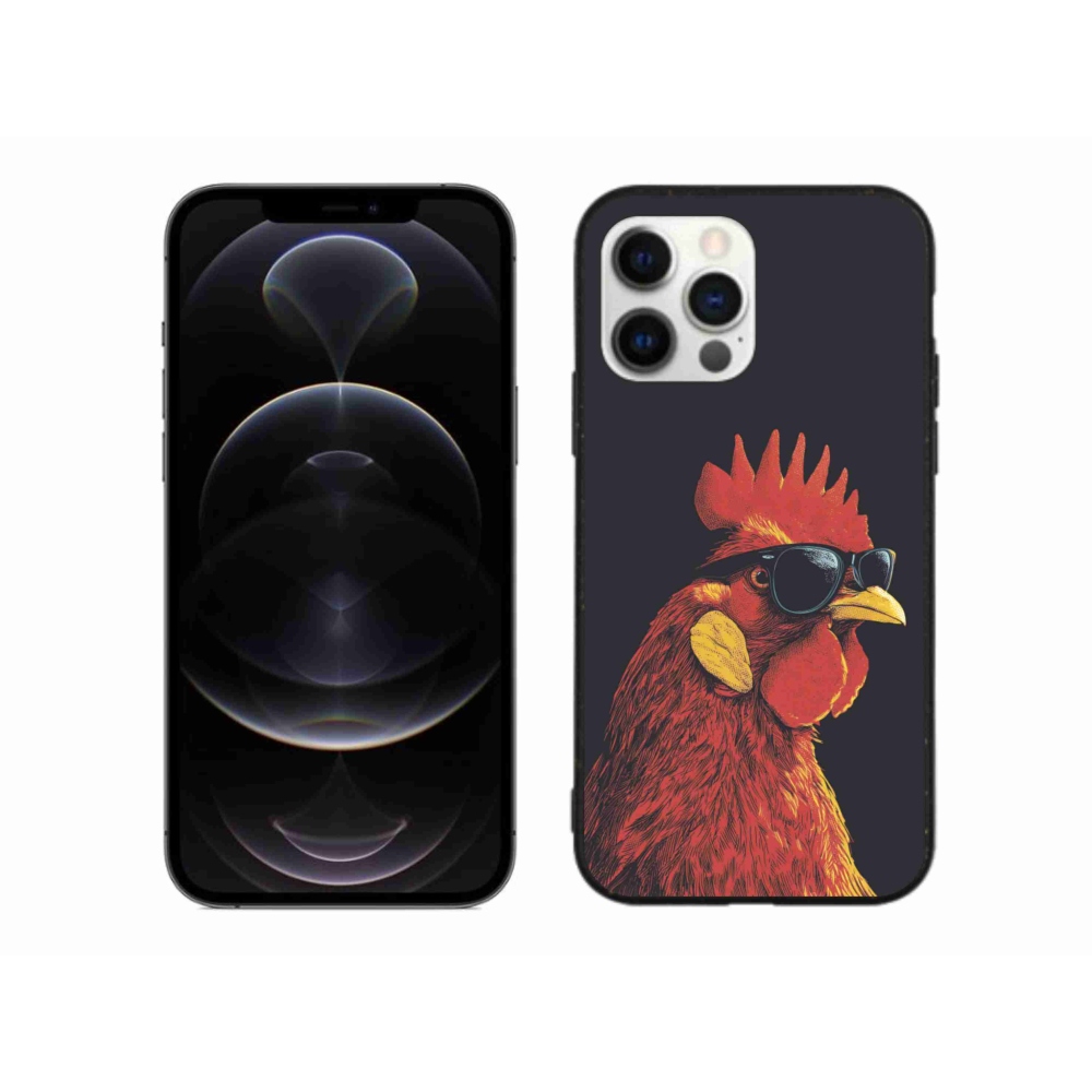Gélový kryt mmCase na iPhone 12 Pro Max - štýlový kohút