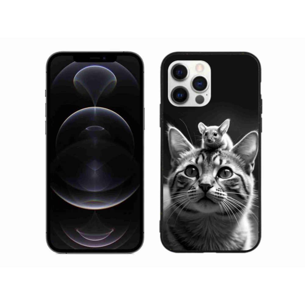 Gélový kryt mmCase na iPhone 12 Pro Max - zvieracie priateľstvo 2