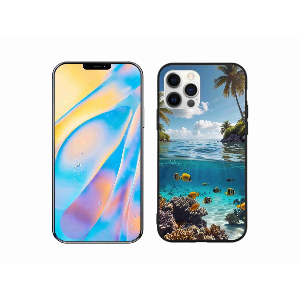 Gélový kryt mmCase na iPhone 12 Pro - morský svet 4