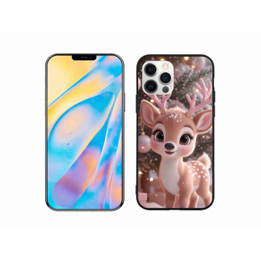 Gélový kryt mmCase na iPhone 12 Pro - roztomilý sob