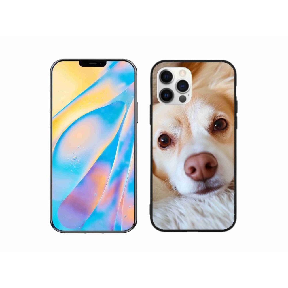 Gélový kryt mmCase na iPhone 12 - Roztomilá čivava