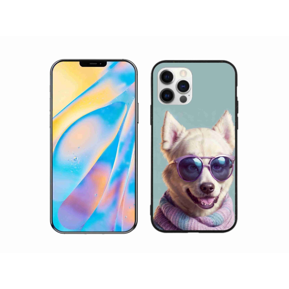 Gélový kryt mmCase na iPhone 12 - štýlový nemecký špic