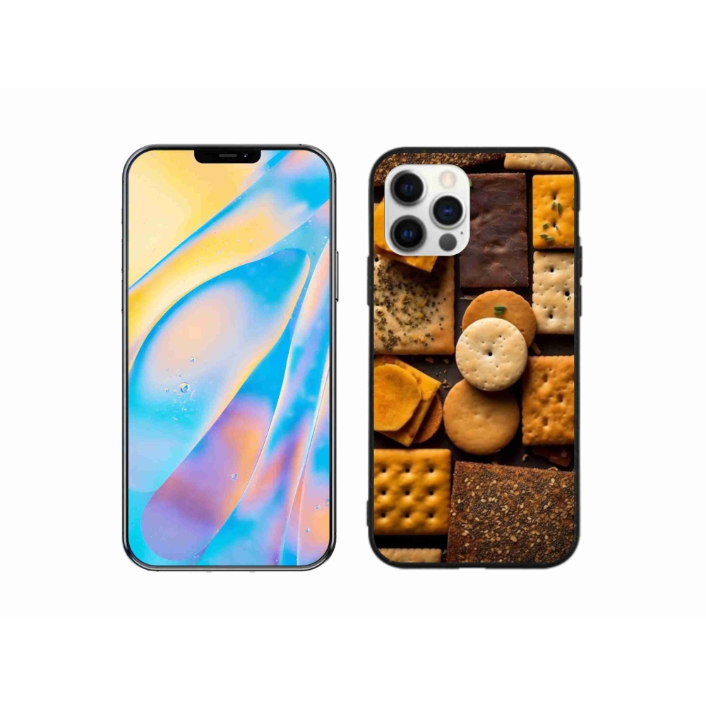 Gélový kryt mmCase na iPhone 12 - sušienky