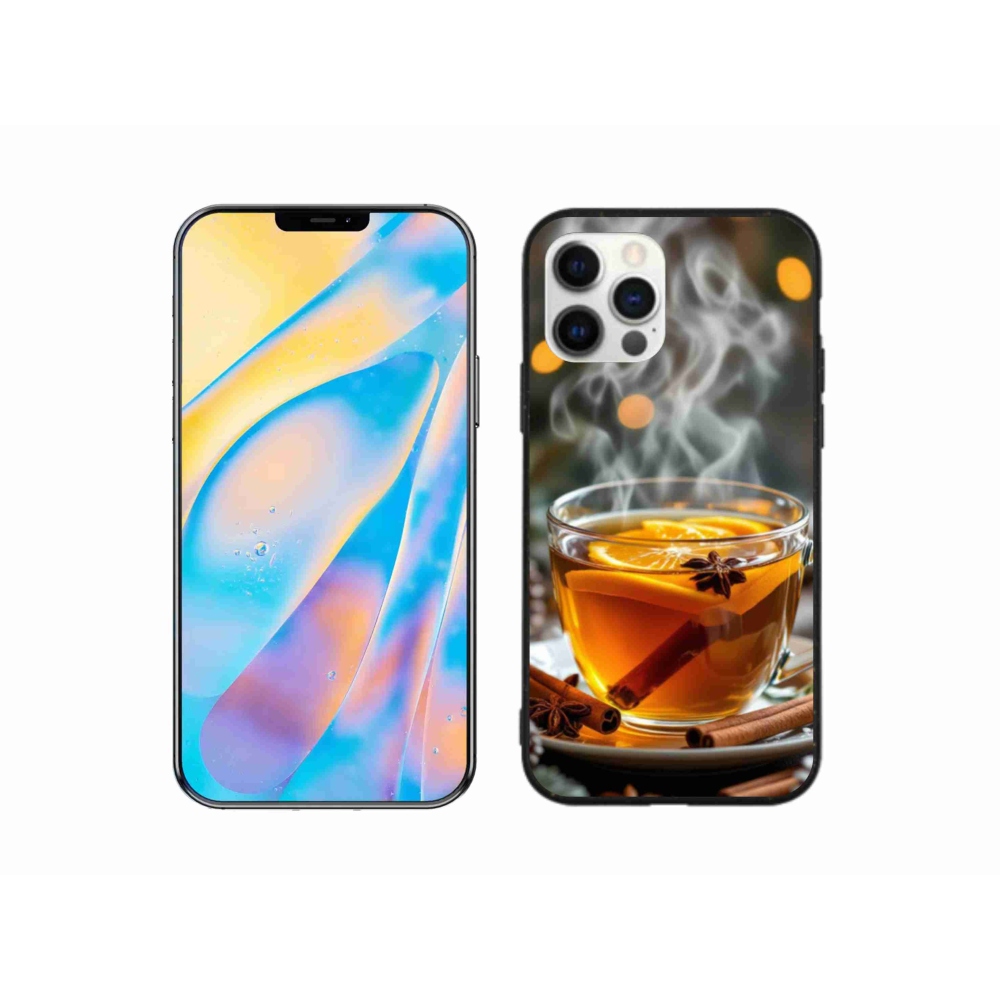 Gélový kryt mmCase na iPhone 12 - vianočný punč