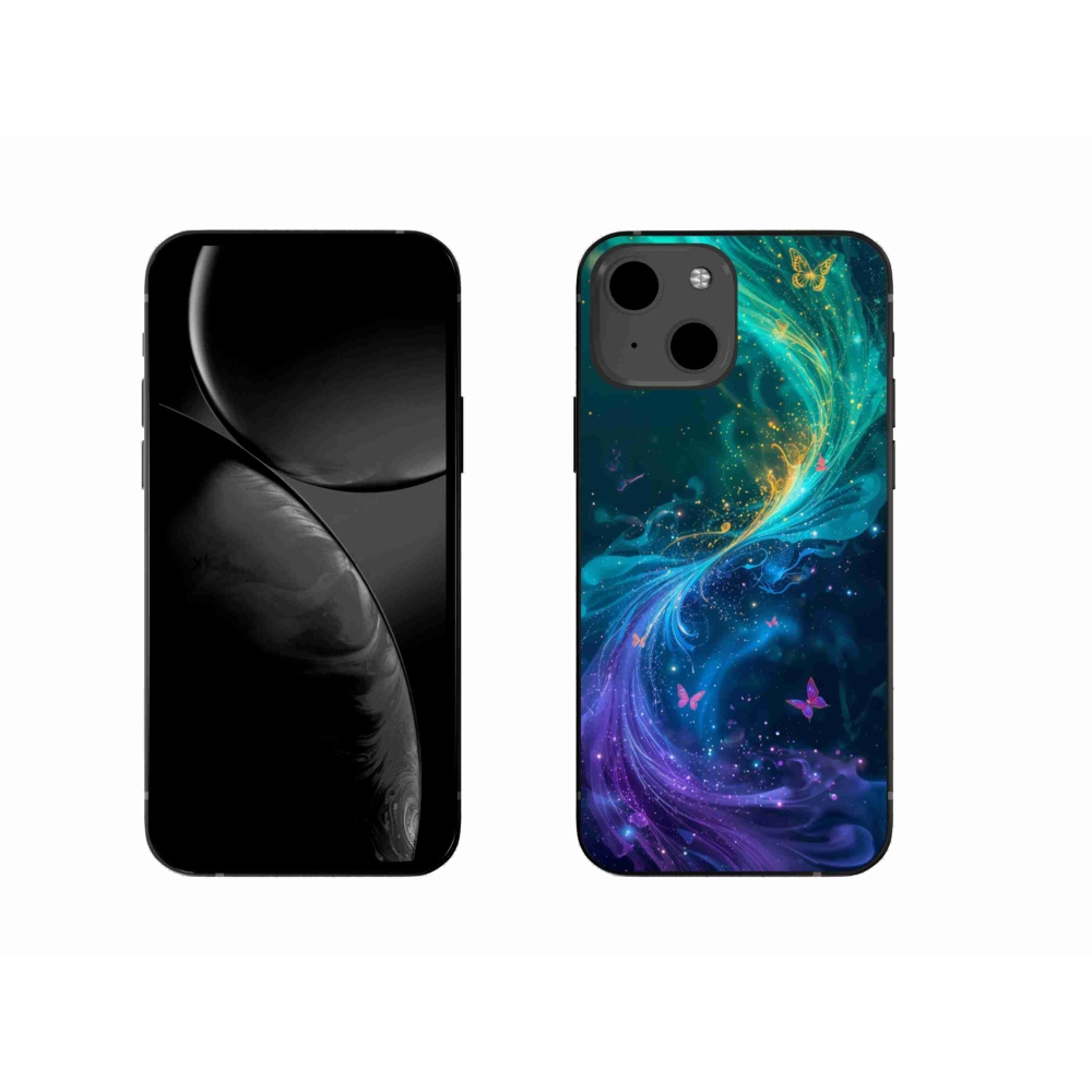 Gélový kryt mmCase na iPhone 13 - abstraktný motív 31