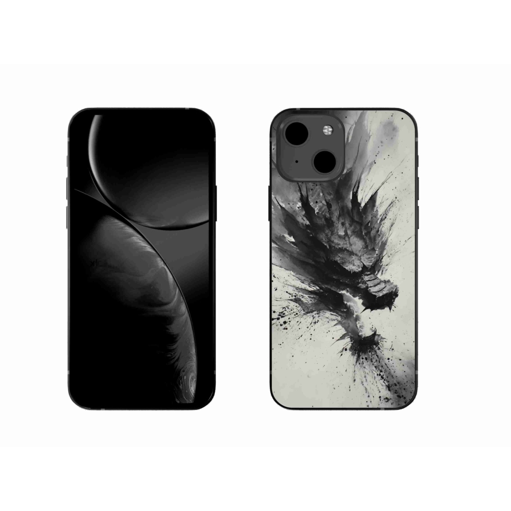 Gélový kryt mmCase na iPhone 13 - abstraktný motív 32