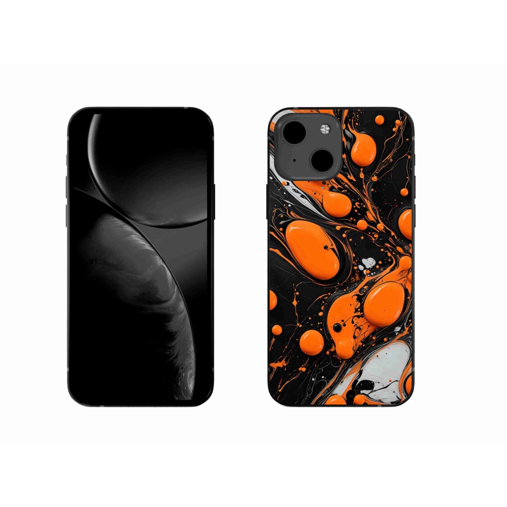 Gélový kryt mmCase na iPhone 13 - abstraktný motív 41