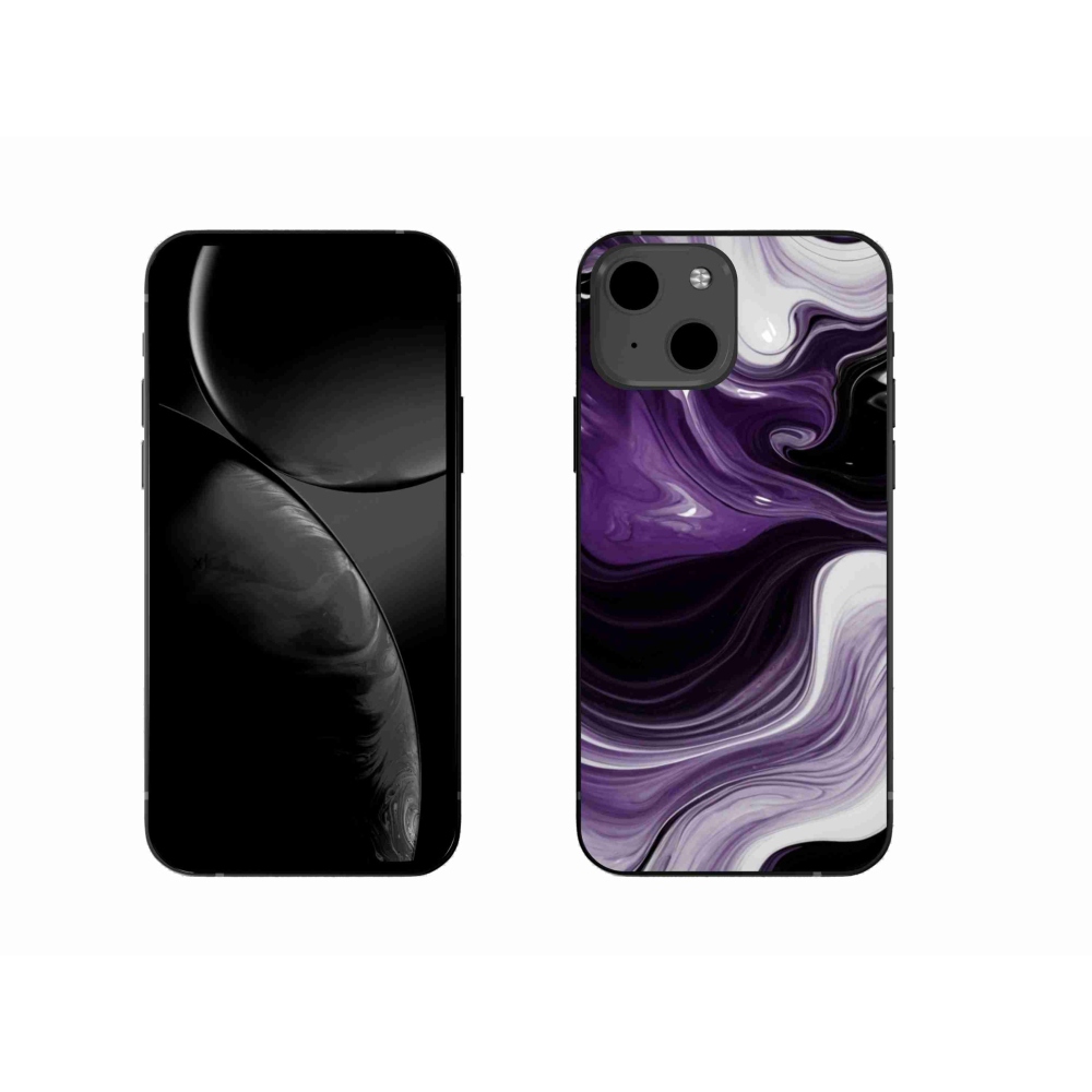 Gélový kryt mmCase na iPhone 13 - abstraktný motív 46