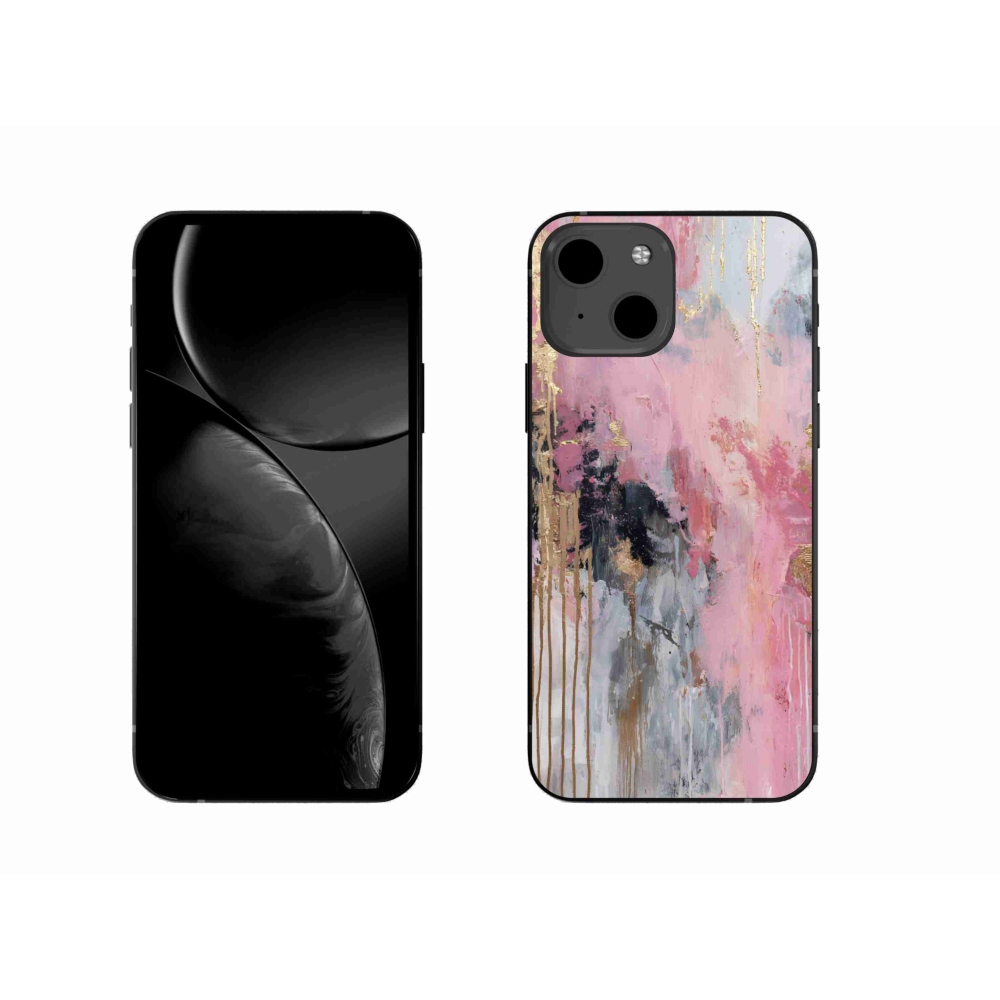 Gélový kryt mmCase na iPhone 13 - abstraktný motív 49