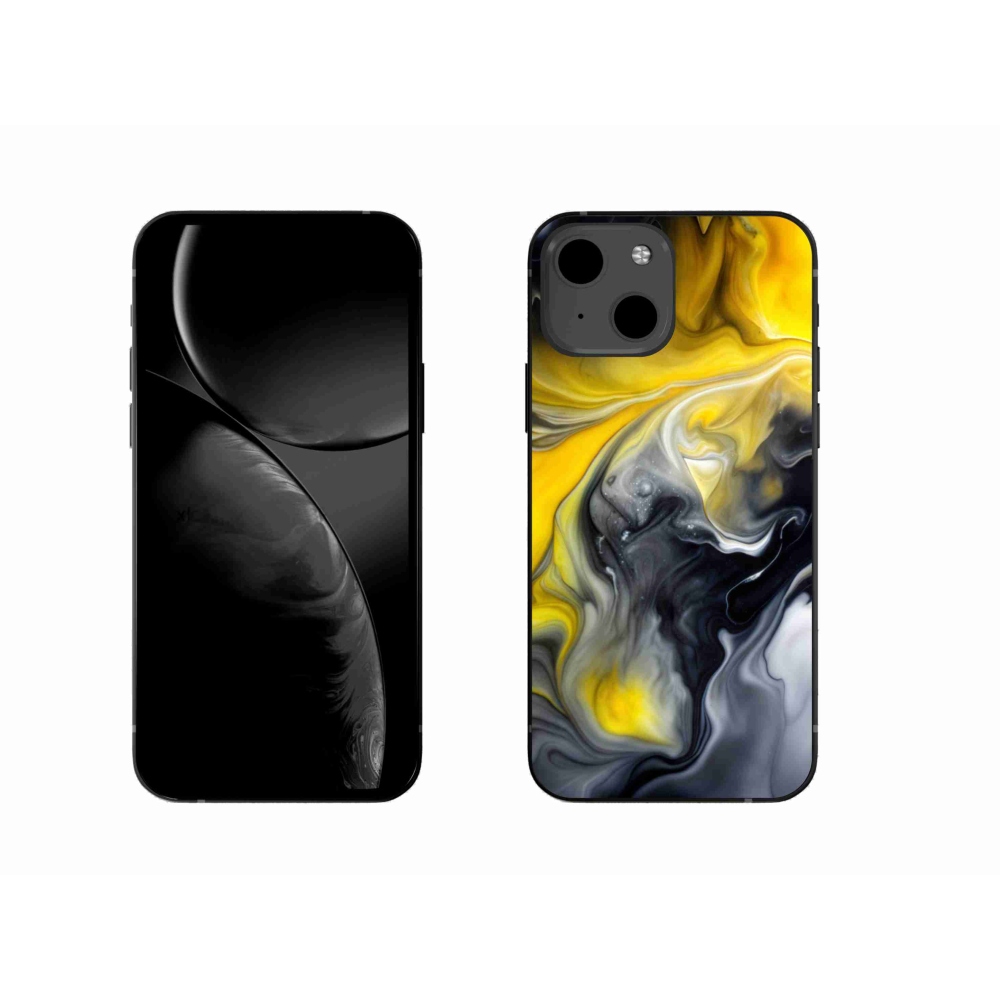 Gélový kryt mmCase na iPhone 13 - abstraktný motív 60