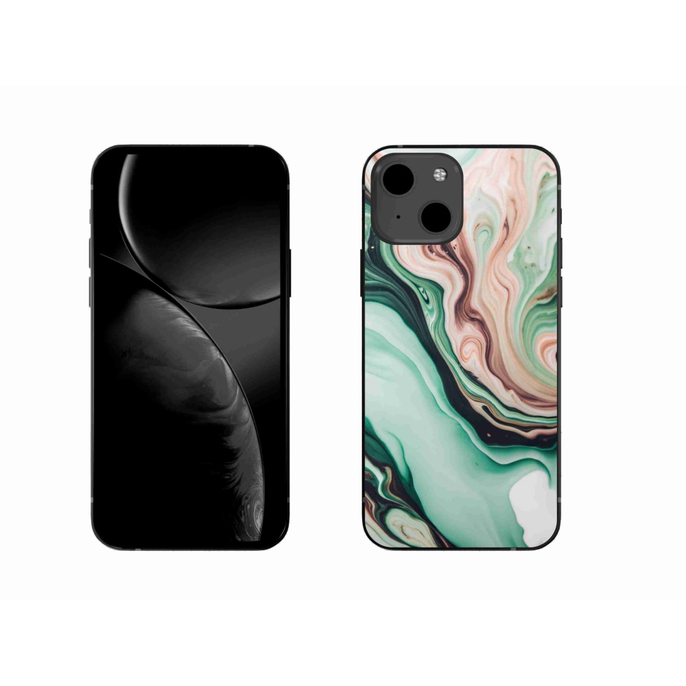 Gélový kryt mmCase na iPhone 13 - abstraktný motív 62