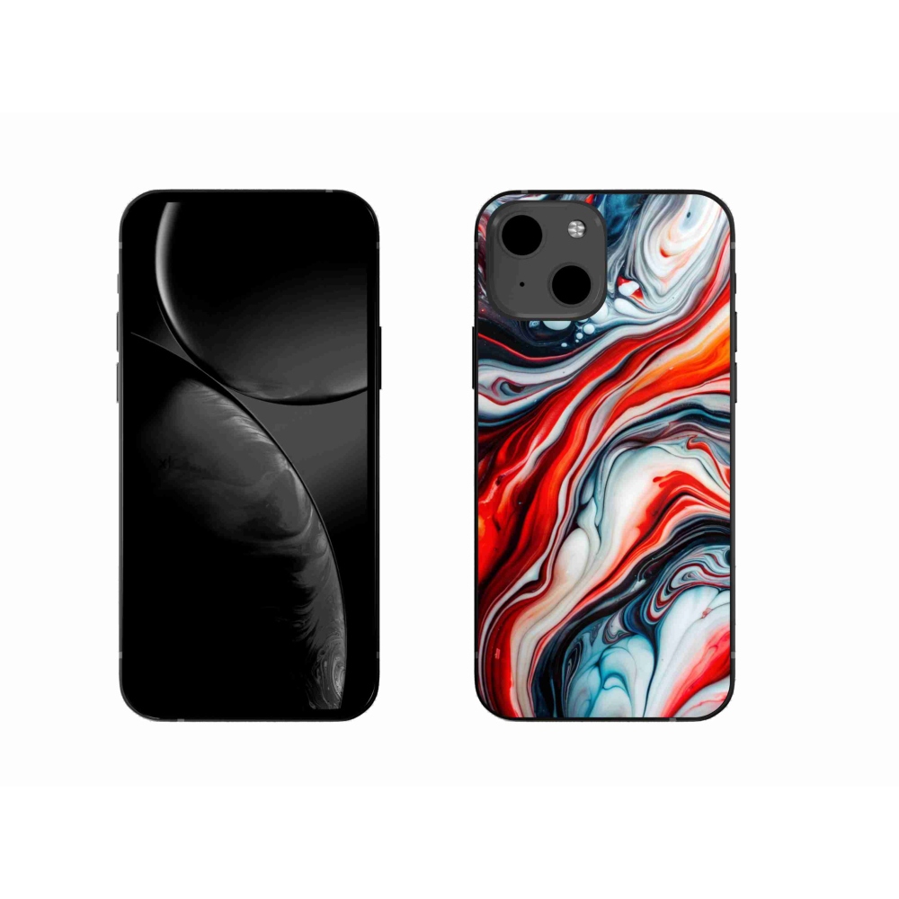 Gélový kryt mmCase na iPhone 13 - abstraktný motív 63