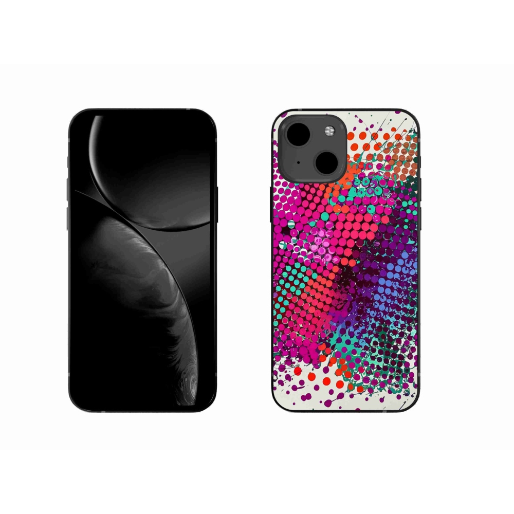 Gélový kryt mmCase na iPhone 13 - abstraktný motív 65