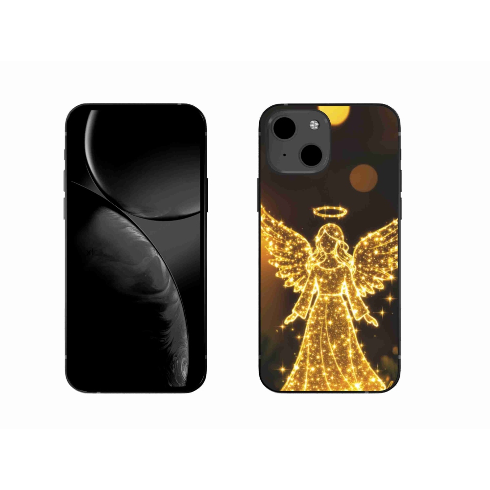 Gélový kryt mmCase na iPhone 13 - anjel
