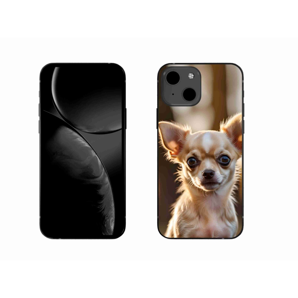 Gélový kryt mmCase na iPhone 13 - čivava 6
