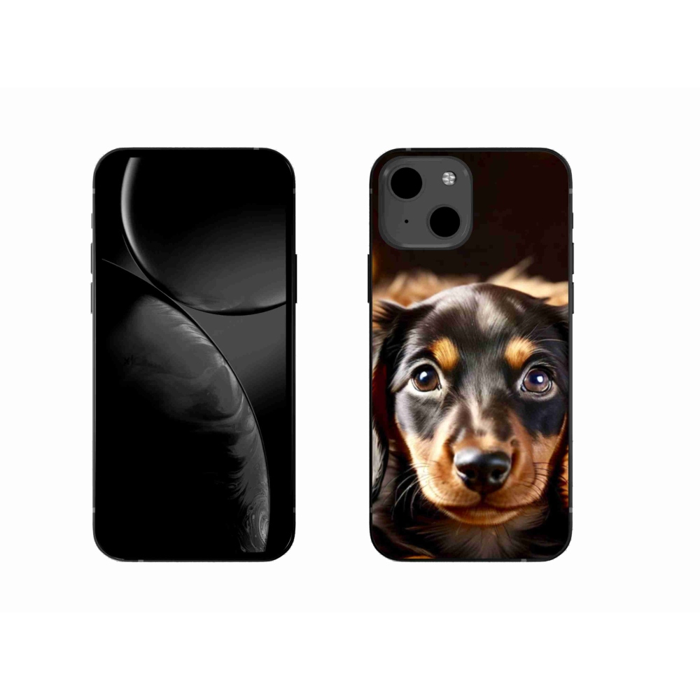 Gélový kryt mmCase na iPhone 13 - jazvečík