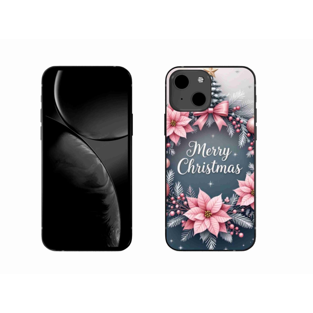 Gélový kryt mmCase na iPhone 13 - merry christmas